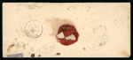 Stamp of Greece » Large Hermes Heads » Covers, frankings and destinations » External usages Letter from Vienna (Feb. 19/Mar. 3, 1865) to Zante