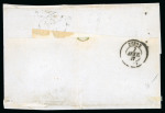 Stamp of Greece » Large Hermes Heads » Covers, frankings and destinations » External usages Letter from Heraklion (Dec. 4/16, 1867) to Syros (