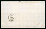Stamp of Greece » Large Hermes Heads » Covers, frankings and destinations » External usages Letter from Herraklion (Nov. 19/Dec.1, 1873) to At