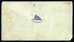 Stamp of Greece » Large Hermes Heads » Covers, frankings and destinations 1864 (Jun 20) Envelope from Pireaus to London endorsed "Via Belgium & Trieste", franked at 170 lepta