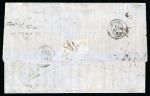 Stamp of Greece » Large Hermes Heads » Covers, frankings and destinations » External usages Unpaid letter from Manchester (June 6/18, 1872) to