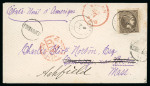 Stamp of Greece » Large Hermes Heads » Covers, frankings and destinations » External usages Letter from Athens (Aug. 6/18, 1879) to Cambridge,