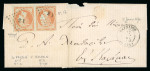 Stamp of Greece » Large Hermes Heads » Covers, frankings and destinations » External usages Lot of 12 covers of internal mails bearing large H