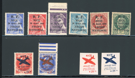 Stamp of France » Libération Nice (Alpes Maritimes), Libération, type Mercure et