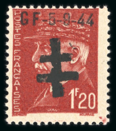 Stamp of France » Libération Pontarlier (Doubs), Libération, type Pétain, Mayer