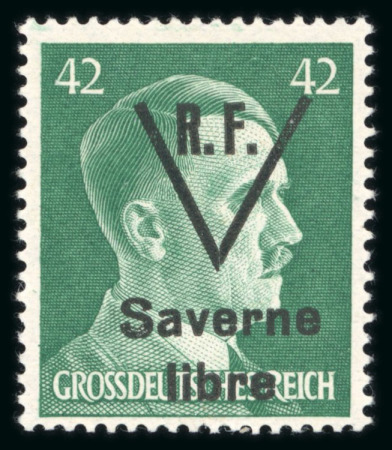 Stamp of France » Libération Saverne (Bas Rhin), Libération, type Hitler, Mayer