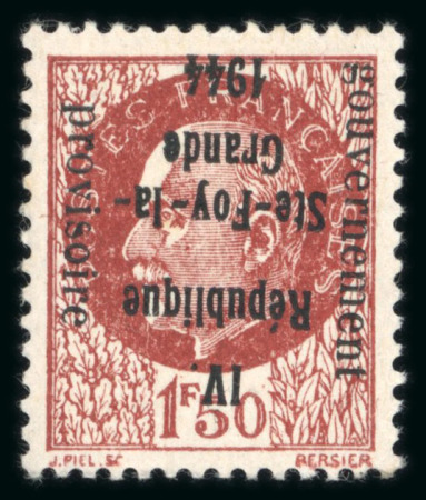 Stamp of France » Libération Sainte Foy La Grande (Gironde), Libération, type Pétain,