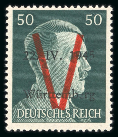 Stamp of France » Libération Wutemberg (Allemagne), Libération, type Hitler, série