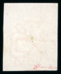 Stamp of Switzerland / Schweiz » Kantonalmarken » Zürich 1846, Zürich 6 mit deutlichen waagerechten Unterdrucklinien, Type I, Position 76