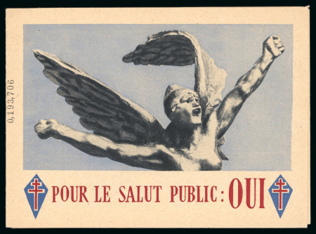 Stamp of France » Libération Vignette pour le Salut Public, carnet de 20 vignettes