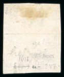 Stamp of Switzerland / Schweiz » Sitzende Helvetia Ungezähnt » 1857-62 Berner Druck, Dickes Papier 1860, 20 Rp. orange, 3. Berner Druckperiode entwertet mit Kreisstempel « ENTLEBUCH 13 JUIN 1860 »