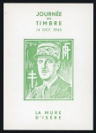 Stamp of France » Libération La Mure (Isère), Libération, émission du 22 août 1944