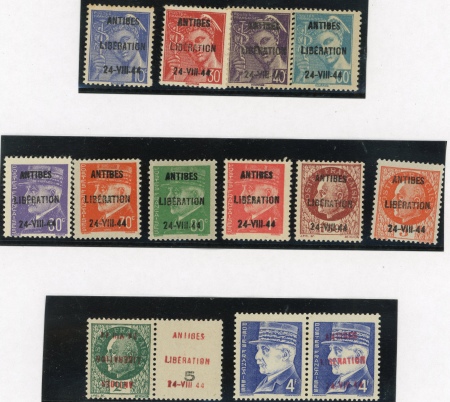 Stamp of France » Libération Libération, reliquat d'une collection comprenant diverses