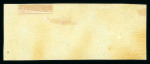 Stamp of Greece » Large Hermes Heads » 1861 Paris print 1861 5 lepta yellow green Paris print, mint h.r. horizontal strip of three
