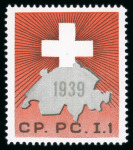 Stamp of Switzerland / Schweiz » Soldatenmarken Kleines Los Soldatenmarken, dabei General Guisan 2 Kleinbögen