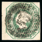 Stamp of Portugal 1853 Maria II mostly used group