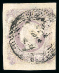 Stamp of Portugal 1853 Maria II mostly used group