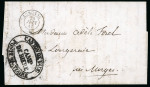 Stamp of Switzerland / Schweiz » Vorphilatelie Schweiz 1841, Brief aus dem Camp de Bière nach Longerie près Morges, portofrei verwendet