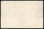Stamp of Switzerland / Schweiz » Sitzende Helvetia Ungezähnt » Münchner Druck, 3. Auflage 1855, 10 Rp. blau, 3. Münchner Druckpeiode, auf eingeschriebenem Brief von Zürich nach Birmensdorf