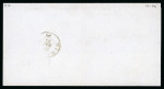 Stamp of Switzerland / Schweiz » Sitzende Helvetia Ungezähnt » 1857-62 Berner Druck, Dickes Papier 1862, 5 Rp. braun, 4. Berner Druckperiode, auf Drucksache von Basel nach Mümliswyl