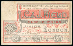 Stamp of Great Britain » Hand Illustrated and Printed Envelopes 1862-1908, group of printed advertising covers