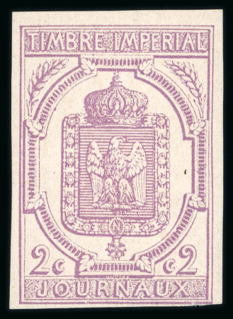 Stamp of France » Journaux Journaux : 1868, Y&T n°1 neuf *, belle gomme d'origine,