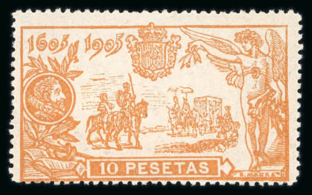 Stamp of Spain Spain : 1905, Edifil n° 257-266 "El Quijote" complete