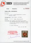 Stamp of Switzerland / Schweiz » Kantonalmarken » Basel 1845, Basler Taube in der lebhaftblauen Nuance, leicht entwertet mit grossem roten Zweikreisstempel von Basel