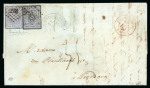Stamp of Colonies françaises » Réunion 1852, Lettre postée à St André, île de la Réunion,