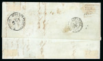 Stamp of Colonies françaises » Réunion 1852, Lettre postée à St André, île de la Réunion,