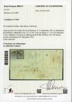 Stamp of Colonies françaises » Réunion 1852, Lettre postée à St André, île de la Réunion,