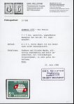 Stamp of Switzerland / Schweiz » Pro Patria 1959, Weltkugel mit Abart ungezähnt, ungebraucht mit vollem Originalgummi