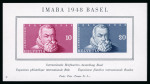 Stamp of Switzerland / Schweiz » Blockausgaben 1948, Gedenkblock IMABA mit Abart ungezähnt, ungebraucht mit vollem Originalgummi.