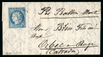 Stamp of France » Ballons Montés 1870, Plié confié du Rouget de l'Isle - Lettre datée