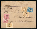 Stamp of France » Lettres Classiques 1871, Lettre chargée de Lyon pour St Jean d'Avelanne