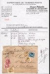 Stamp of France » Lettres Classiques 1871, Lettre chargée de Lyon pour St Jean d'Avelanne