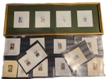 Stamp of France » Collections 1943-1956, ensemble intéressant de 16 épreuves d'artistes