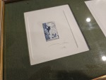Stamp of France » Collections 1943-1956, ensemble intéressant de 16 épreuves d'artistes