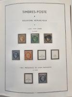 Stamp of France » Collections 1849-1962, dans une reliure Moc belle collection  poste