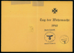 Stamp of Italy » Regno d'Italia ITALY 1943 (20.4.) So-called Rommel  memorial folders (2, including one facsimile signature