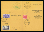 Stamp of Italy » Regno d'Italia ITALY 1943 (20.4.) So-called Rommel  memorial folders (2, including one facsimile signature