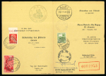 Stamp of Italy » Regno d'Italia ITALY 1943 (20.4.) So-called Rommel  memorial folders (2, including one facsimile signature