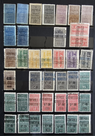 Stamp of Colonies françaises » Algérie Algérie : 1899-1949, belle collection de colis postaux neufs **/*