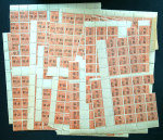 Stamp of France » Colis Postaux France: 1918-1926, Stock de timbres colis postaux **