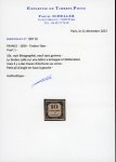 Stamp of France » Timbres-Taxe 1859, Chiffres taxe 10 centimes noir litographié Y&T
