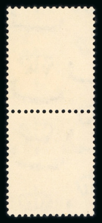1944-51 King Farouk Military Issue 13m rose-carmine block of four with inverted watermark and one other item