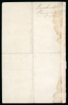Stamp of Great Britain » Line Engraved Essays, Plate Proofs, Colour Trials and Reprints 1838 Rowland Hill Letter (24th July) about the Post Office Bill to Swynfen Jervis MP
