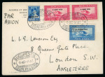 Stamp of Romania » Collections, Lots etc. 1929-41 WWII & Censored Mail: Attractive group of 18 covers & cards