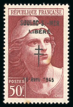 Stamp of France » Libération Soulac (Gironde): Type Marianne, Mayer n°6Ma **, 2