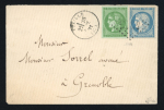 Stamp of France » Collections 1849-1874,  Lot de timbres classiques dont Y&T n° 44A,